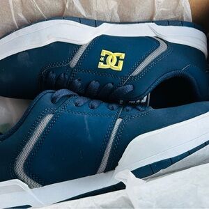 DC Men's Navy Skate Shoes